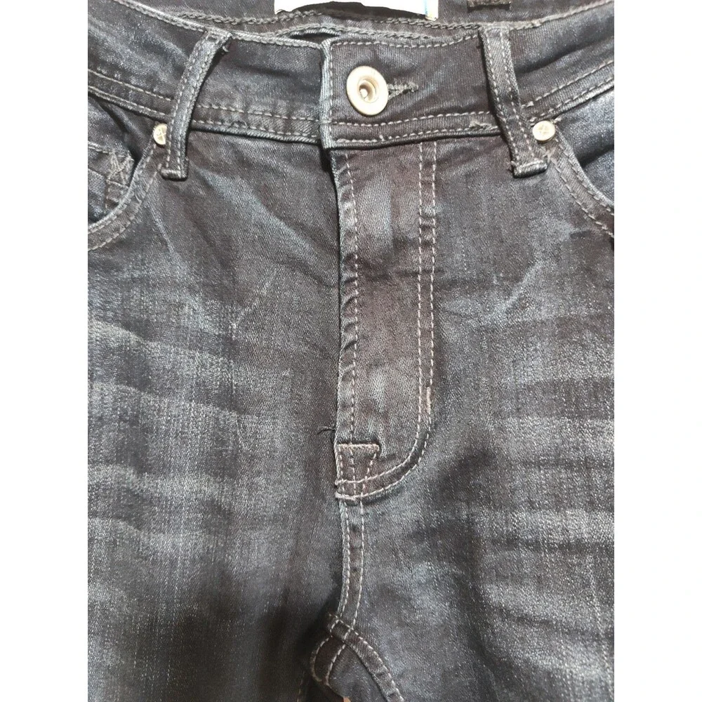 DepartWest Trooper Men Dark Blue Jeans Size 32W/32R Denim Straight leg Low rise